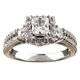 NEW SPARKLY HIGH QUALITY DIAMOND RING, 1 CT VS2 R52375, 4,163g, UNWANTED GIFT